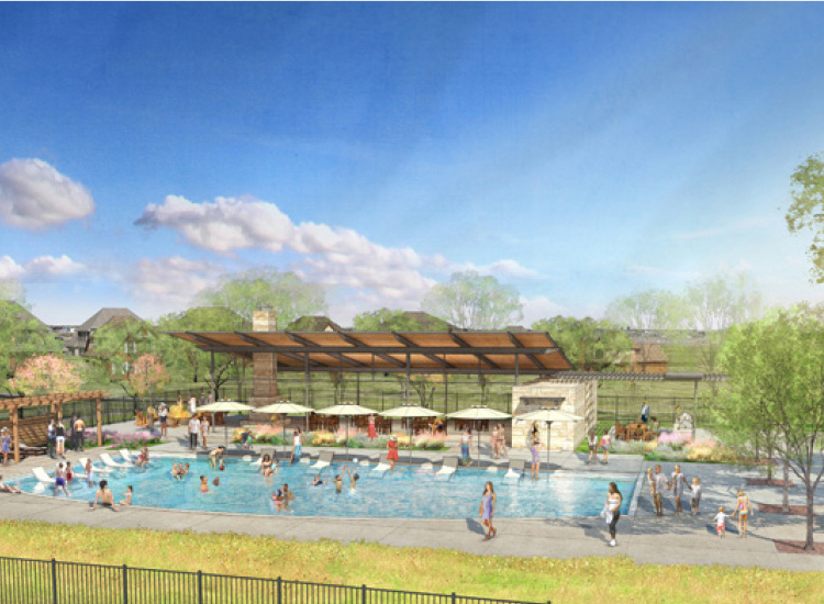 master-planned amenities in Ventana Fort Worth
